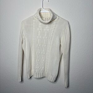 Hannah Cream Cowl Neck Sweater